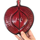 Ceramic Apple Plate | 1960s | Jasba West Germany