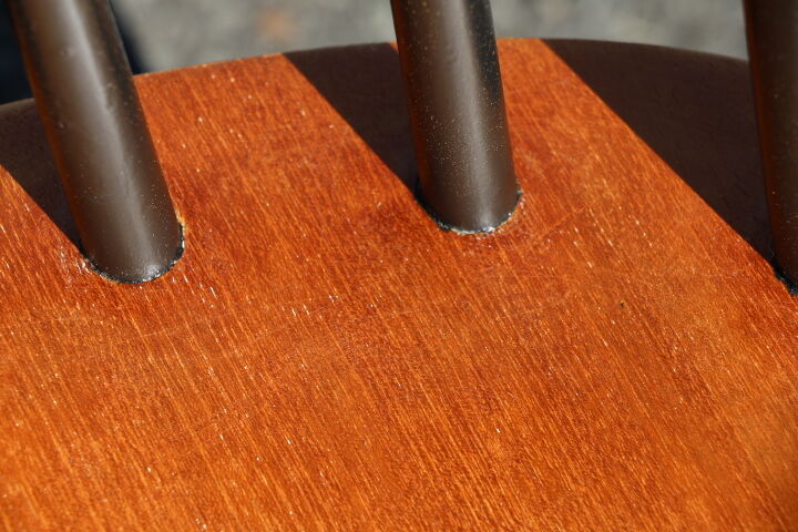 Two colour scandinavian rocking-chair