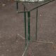 Garden pedestal table