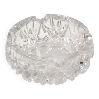 Cendrier cristal taillé