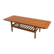 Mid Century teak Salontafel 'Bassen'