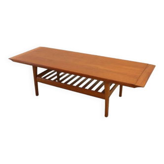 Mid Century teak Salontafel 'Bassen'