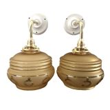 Pair of old wall lights