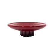 Paul Millet, Modern red vide poche / centerpiece, Sevres France 1930s