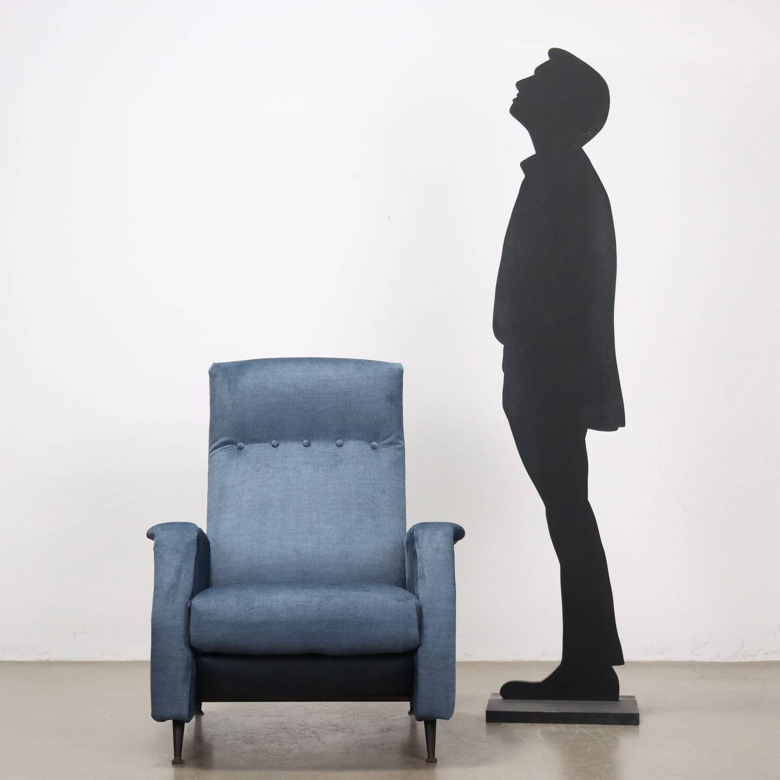 Reclining armchair from the 1960s