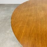 Vintage 50s tripod coffee table with compass base, Italian design