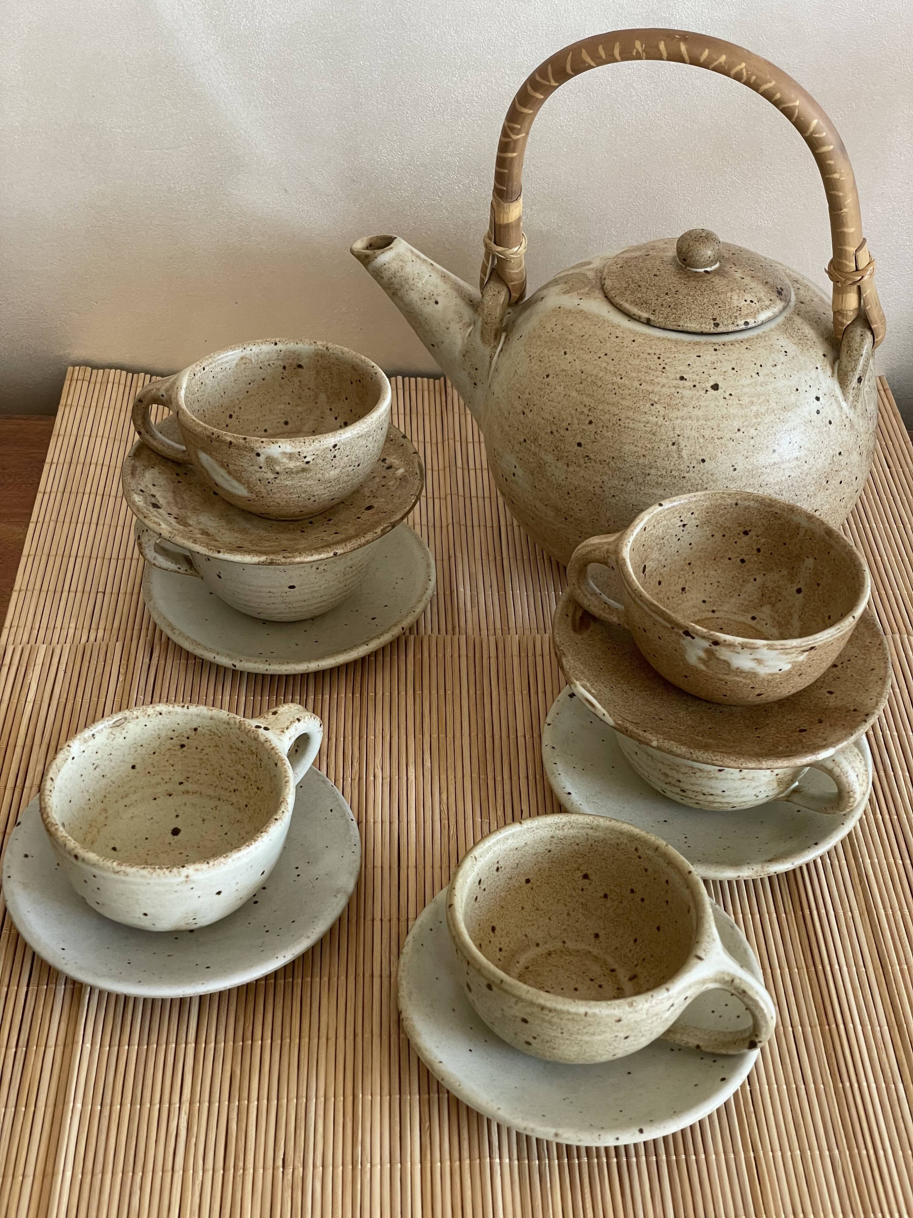 Sandstone Tea Service Bethlehem Monastery Canada