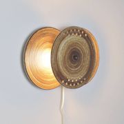 Danish ceramic wall lamp model 1103 by Axella Stentøj, 1970s
