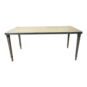 Table basse marbre et - laiton