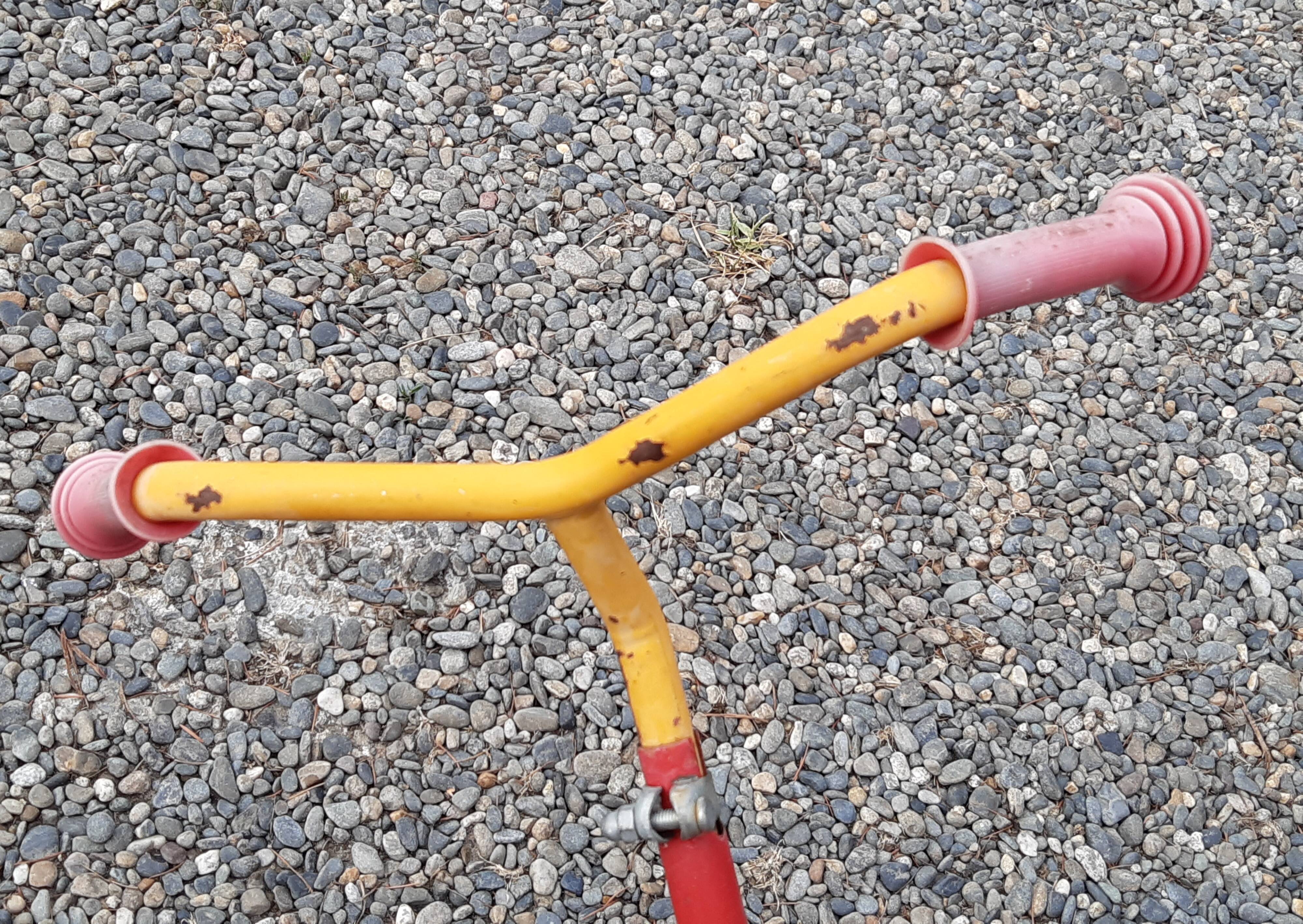Trotinette vintage 70s pliante 3 roues