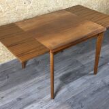 60s 70s teak dining table by Burchardt-Nielsen Made in Denmark