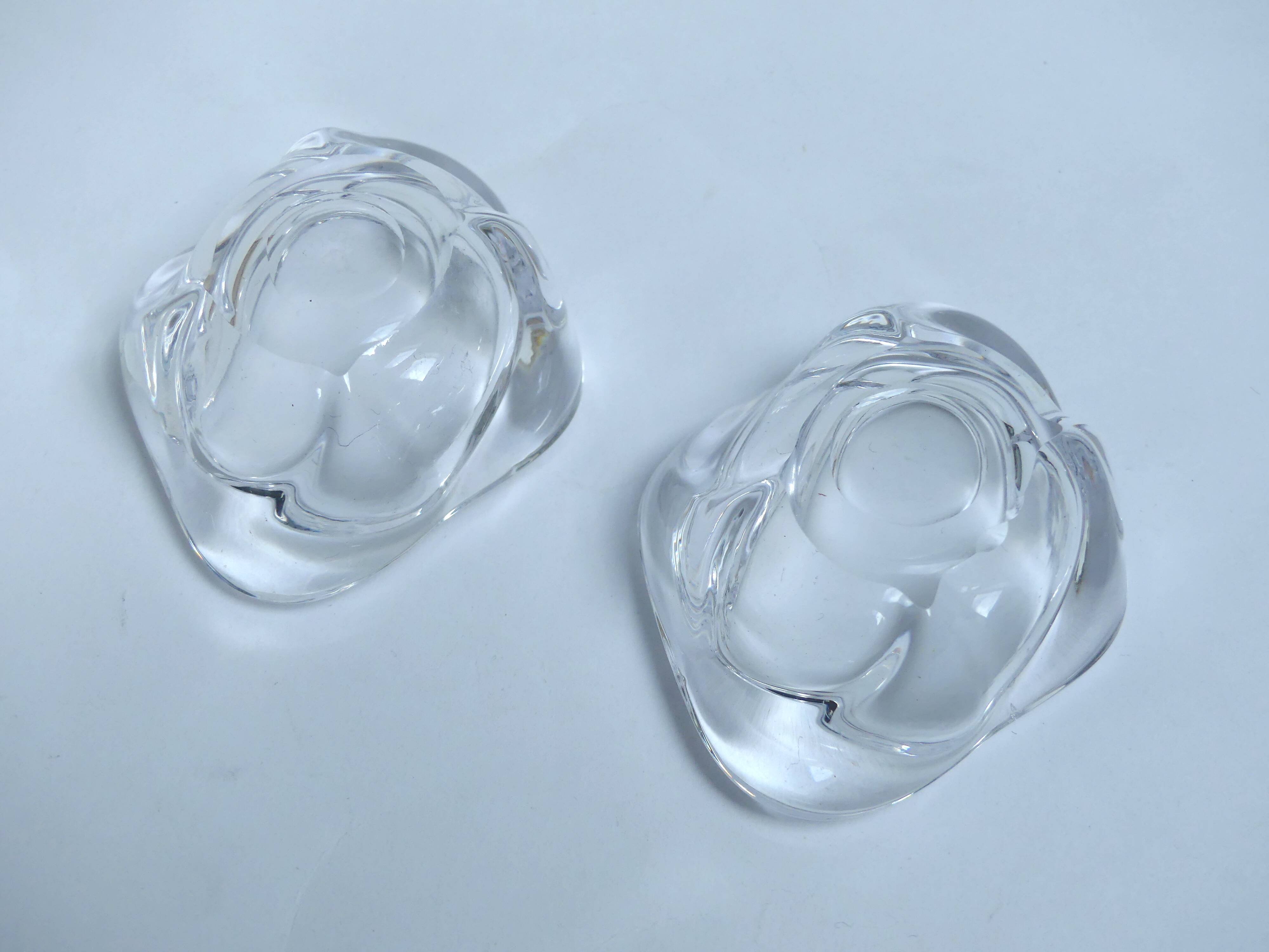 Bayel crystal candle holders