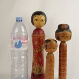 Set of 3 kokeshi (large size)