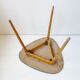 Tripod high table in pale green formica 1950 vintage 50's rockabilly