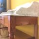 Marble tray pine toilet Cabinet