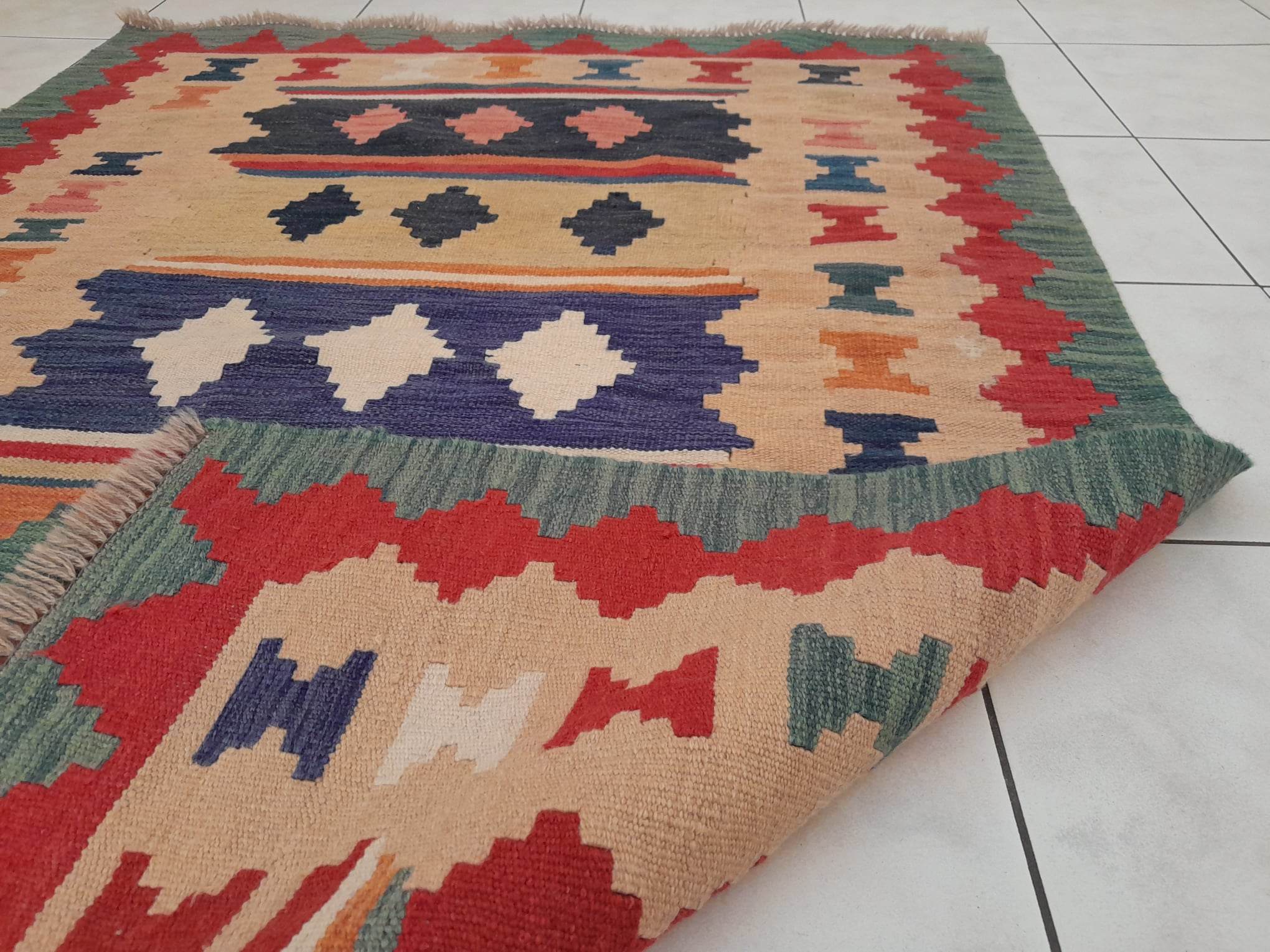 Kilim Qashqaï handmade 172x120cm
