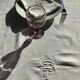GR embroidered rectangle tablecloth with 7 matching damask towels