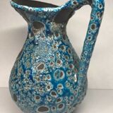 Vase pichet fat lava écume de mer rétro vintage Vallauris