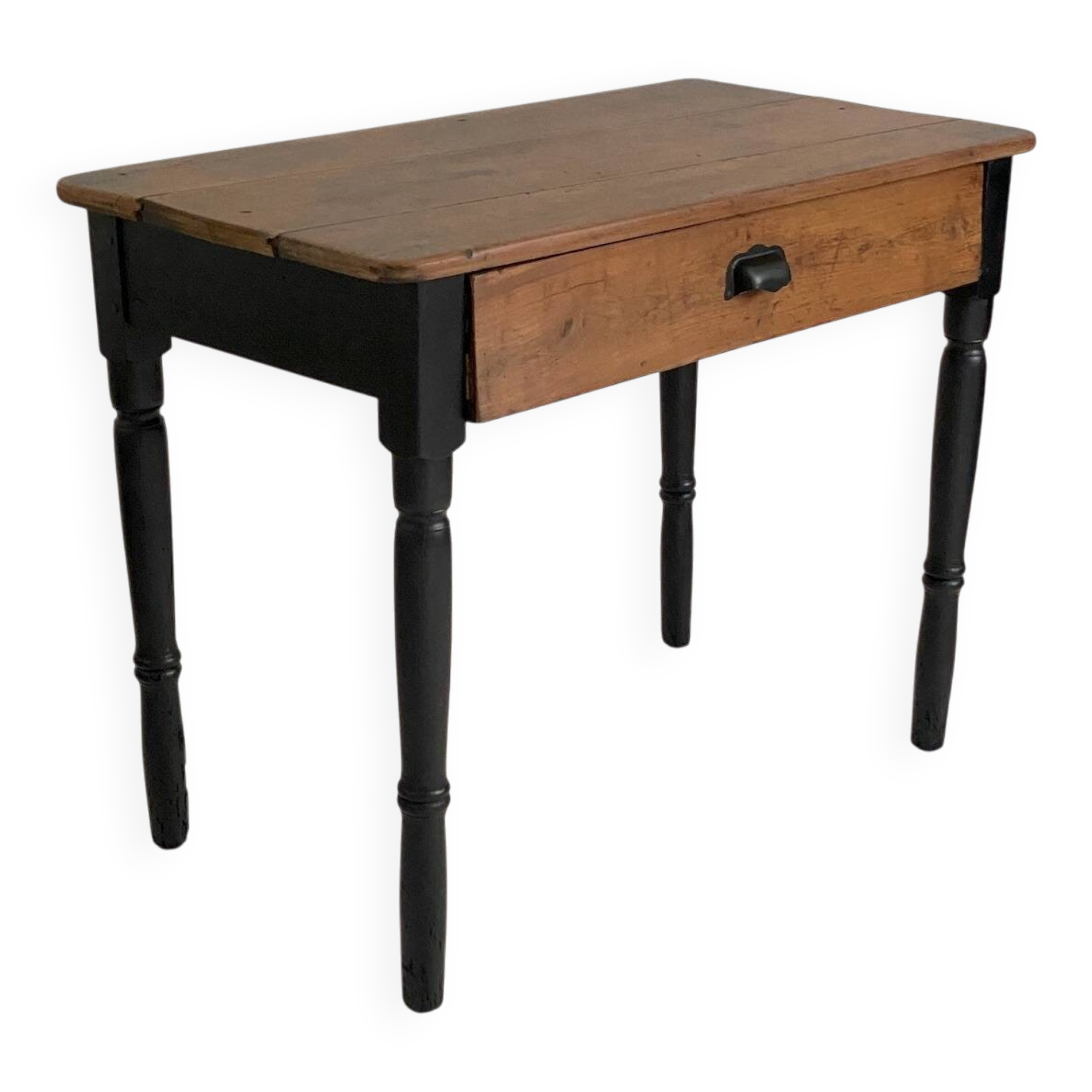 Small 19th-century children's desk in oak.