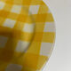Yellow Scottish pattern plate from the Digoin manufacture