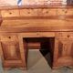 Bureau de pente en frêne et acacia XIXe