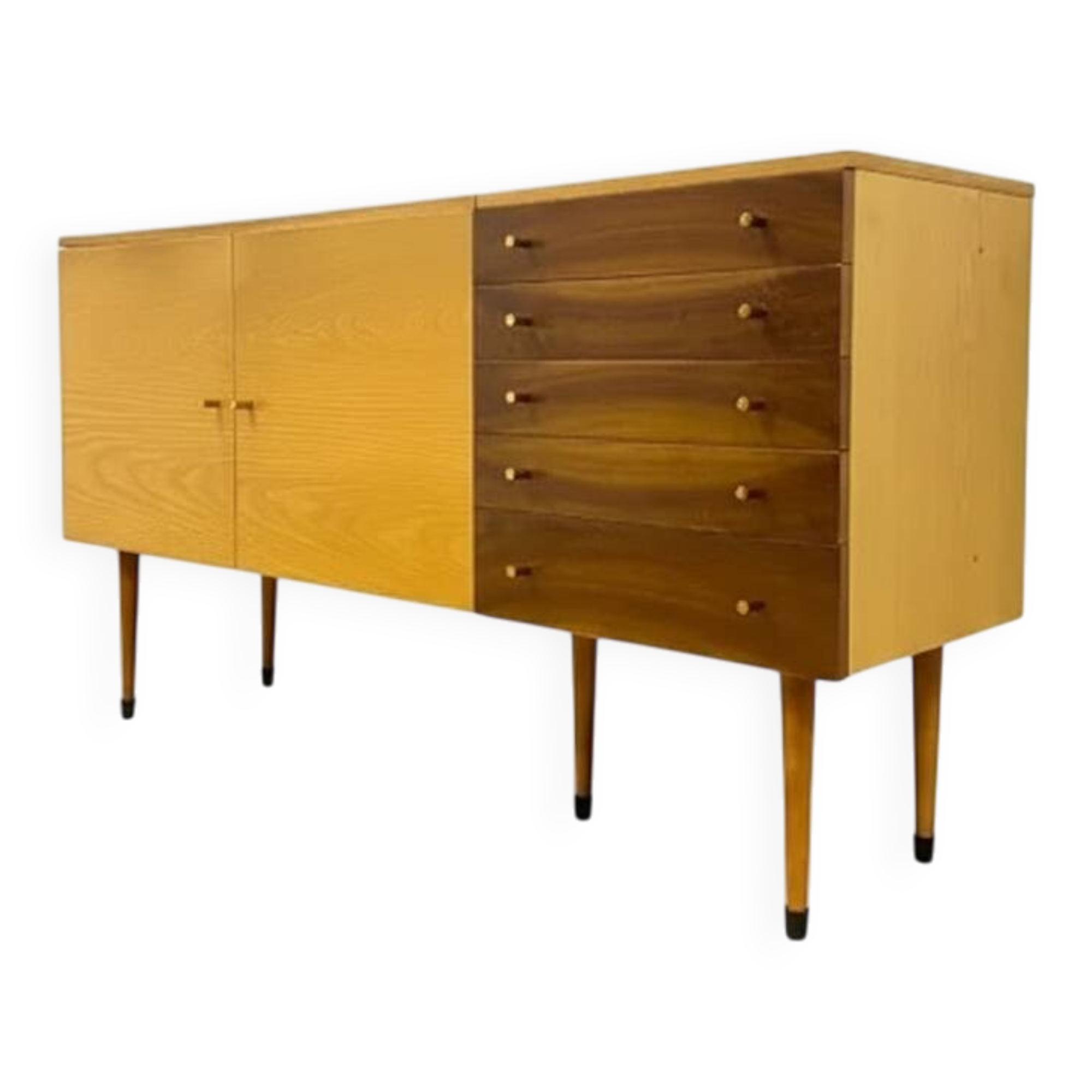 Commode de style bruxellois tchèque, années 1960, par Jitona