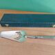 Filled silver shovel , art deco