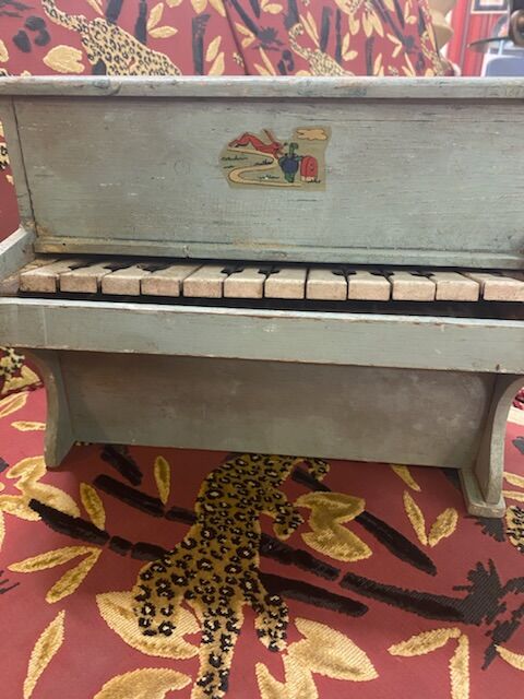 Antique toy piano