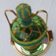 Carafe vintage scoubidou
