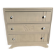 Wooden art deco chest of drawers