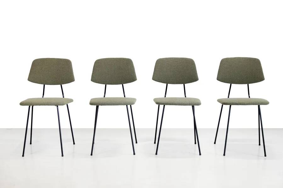 Ensemble de 4 chaises Rudolf Wolf pour Elsrijk