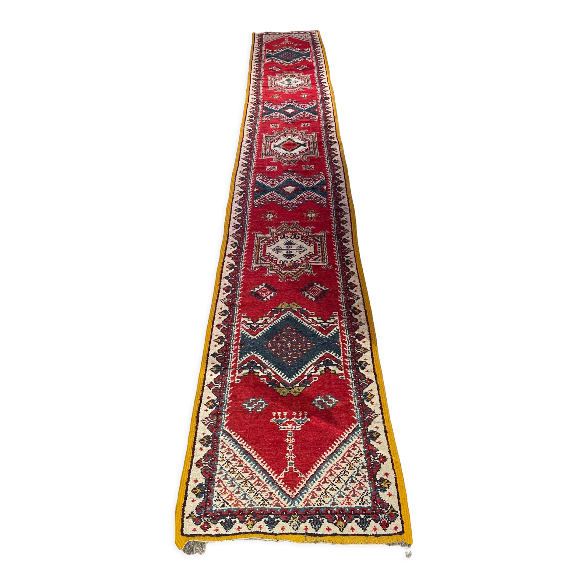 Moroccan corridor carpet, 490x70 cm