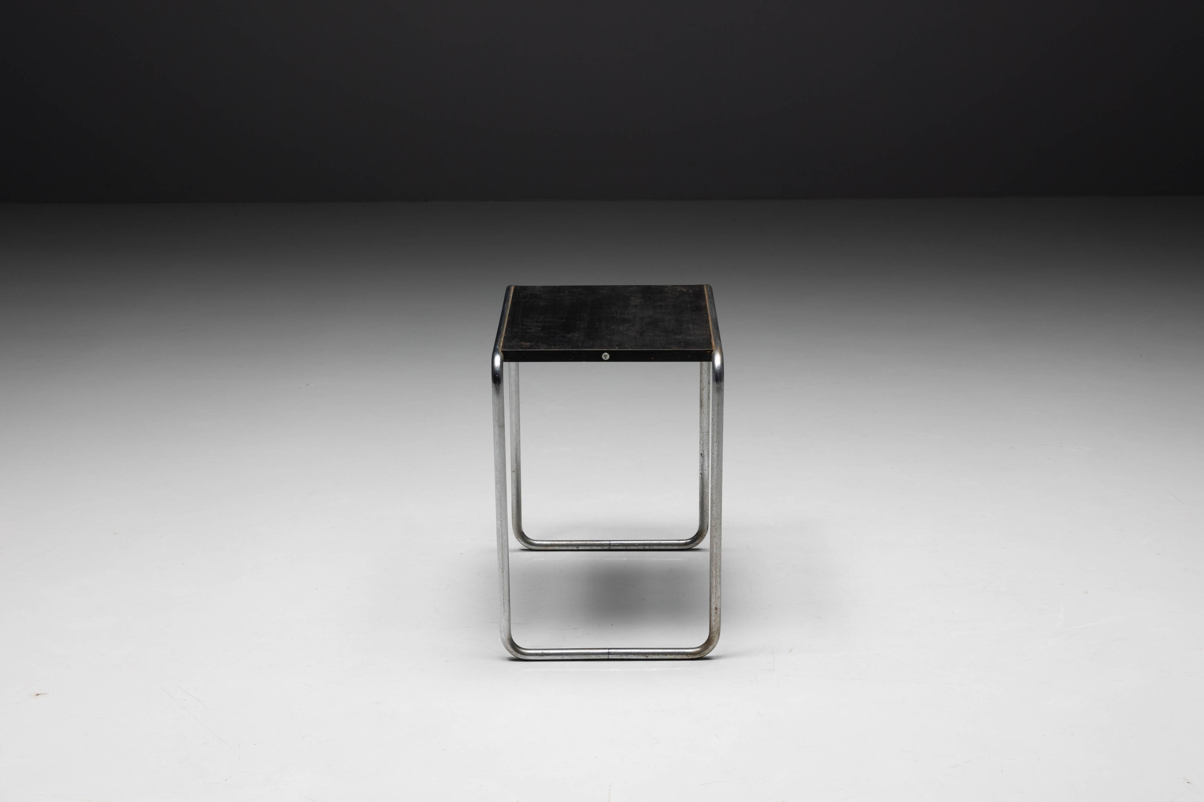 First Edition Side Tables by Marcel Breuer for Thonet, Germany, 1930s