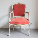 Velvet convertible chair