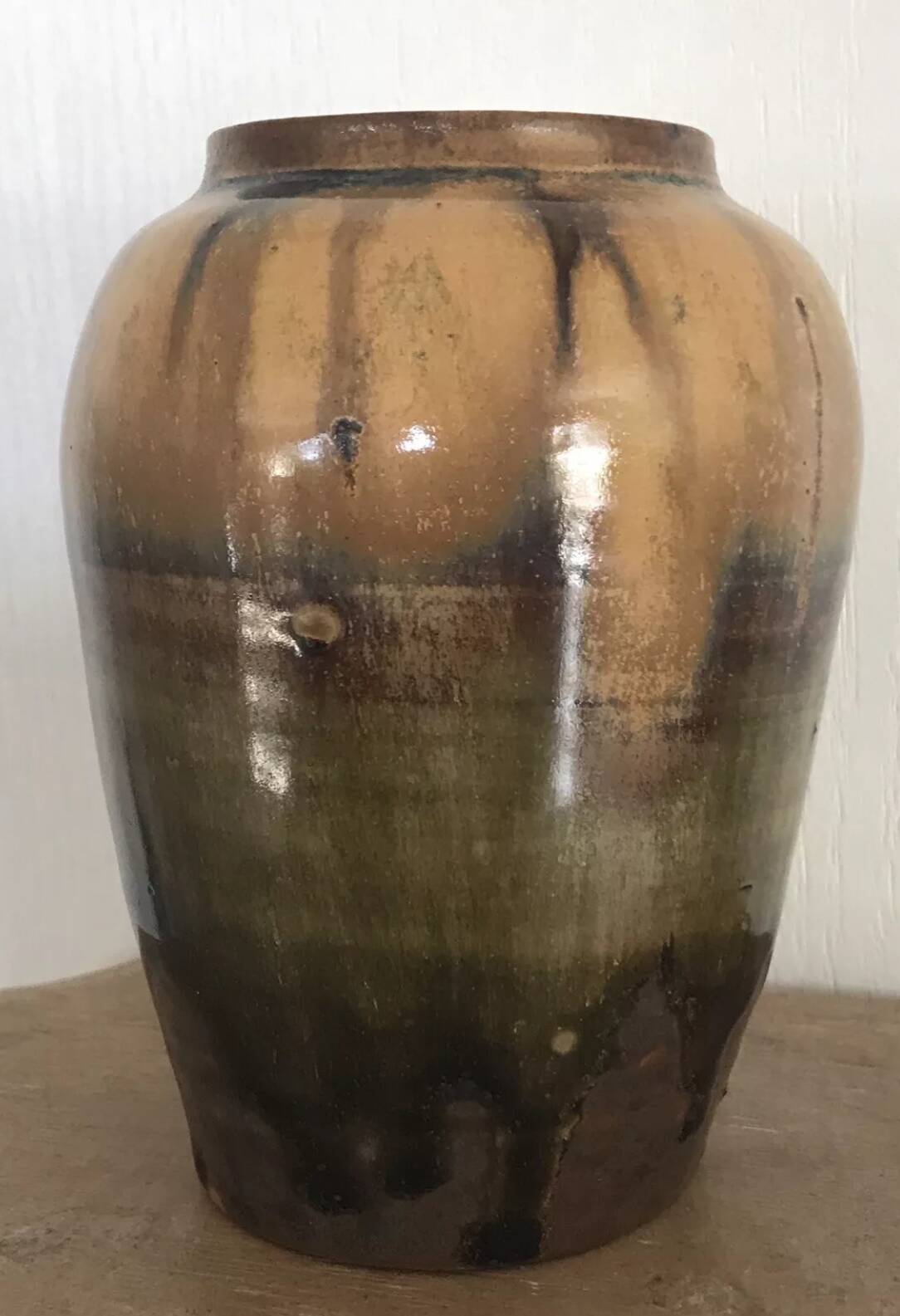 Stoneware VASE signed Thomas CARTIER, Saint Amand en Puisaye, 1918, Art Nouveau