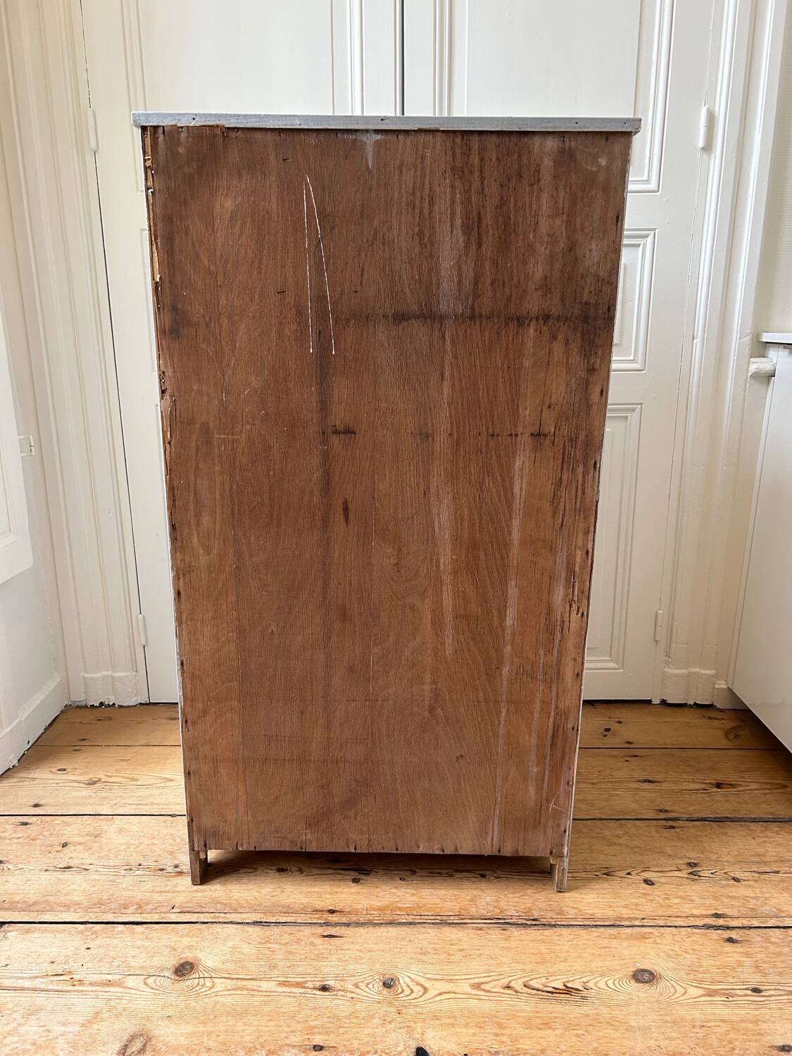 2-door patinated sideboard