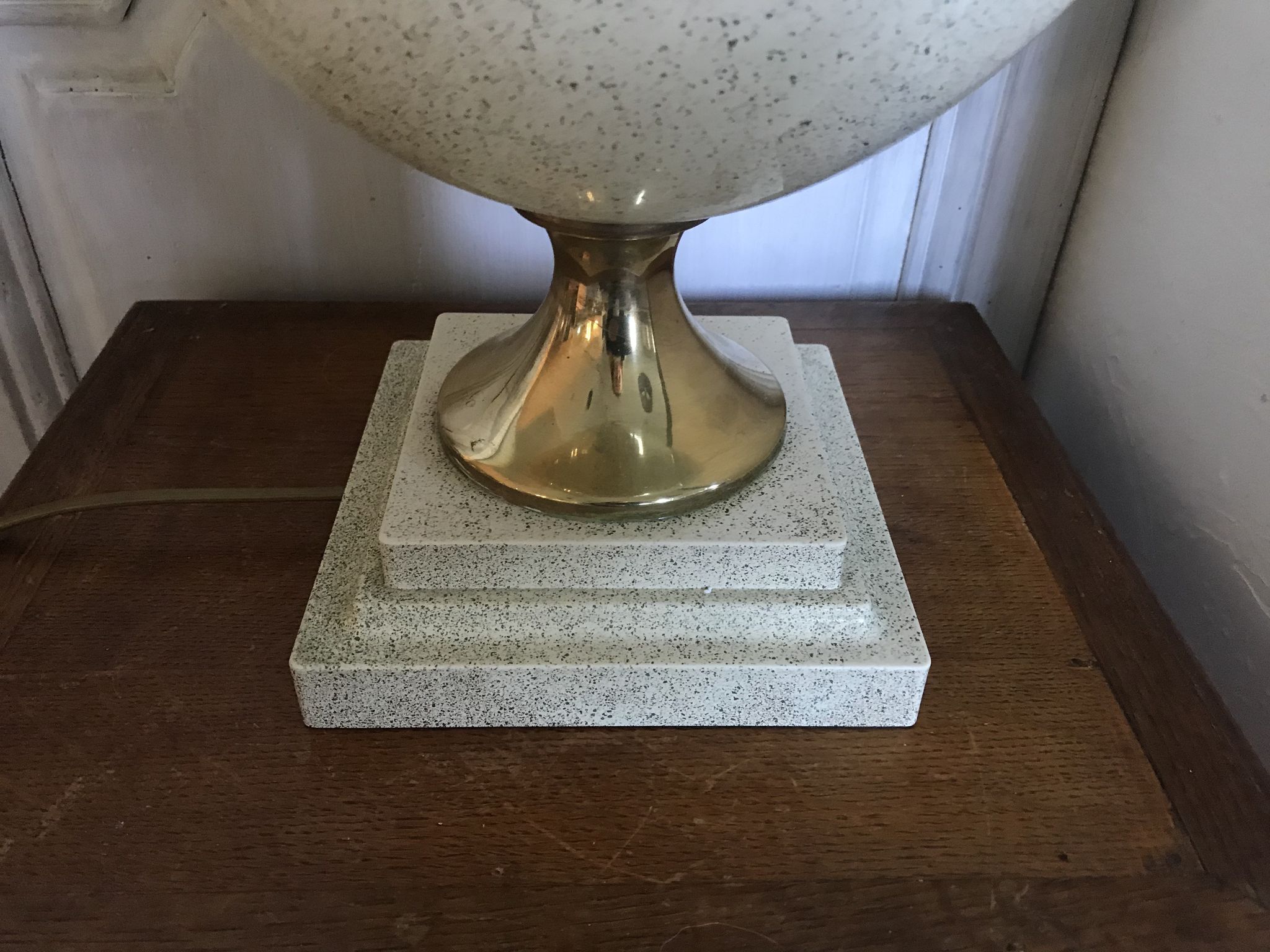 Vintage "Oricourt" Dolphin Lamp