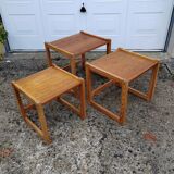 Nesting pine table from the 1970s