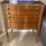 Set of Christofle silver-plated cutlery.