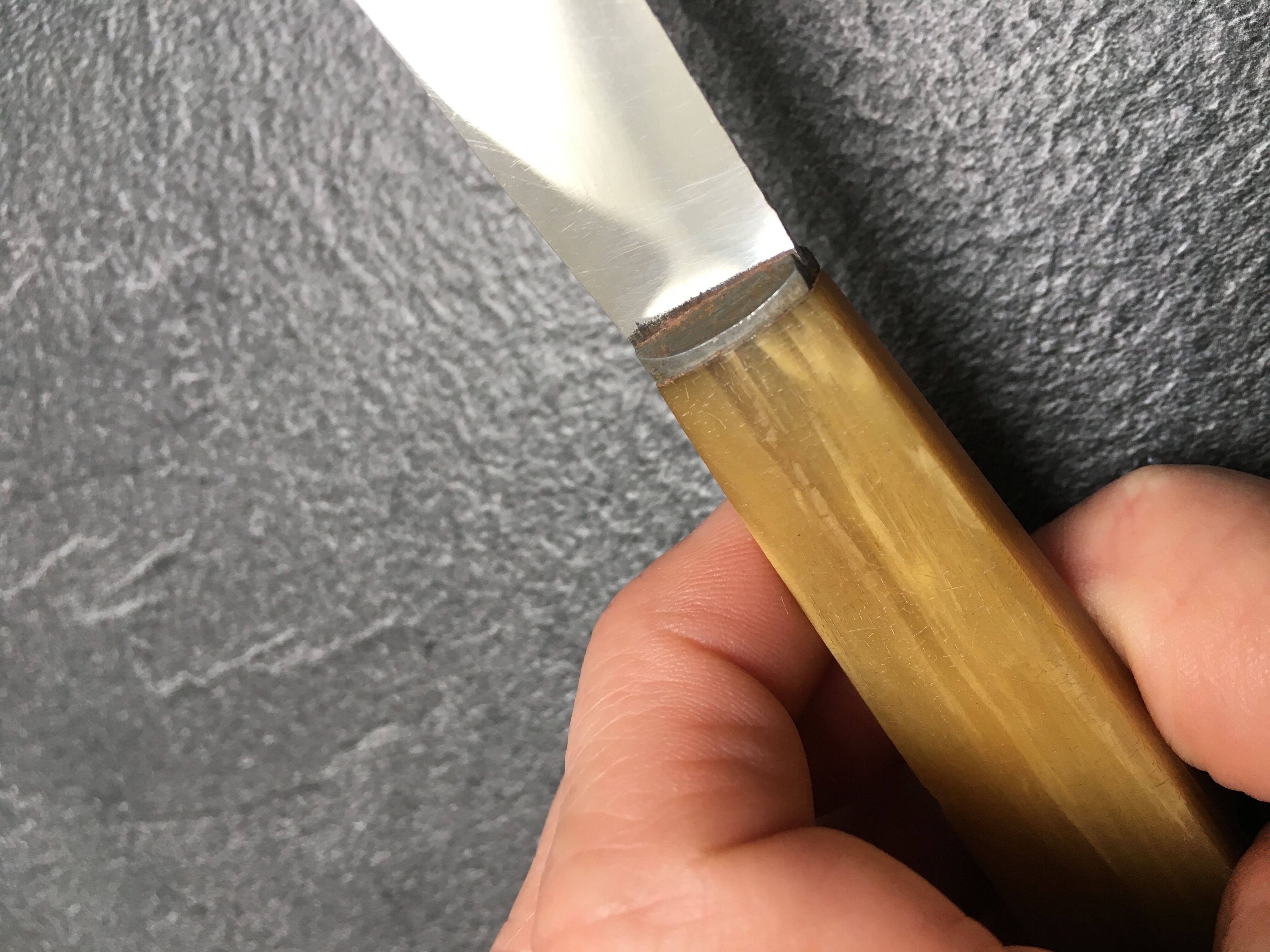 Set of 6 knives stainless blade bakelite sleeve