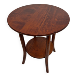 Curved wooden coffee table by Thonet