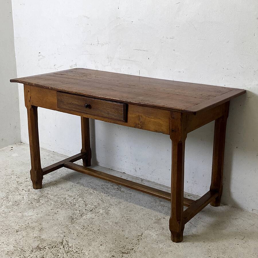 Solid wood farm table