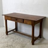 Solid wood farm table