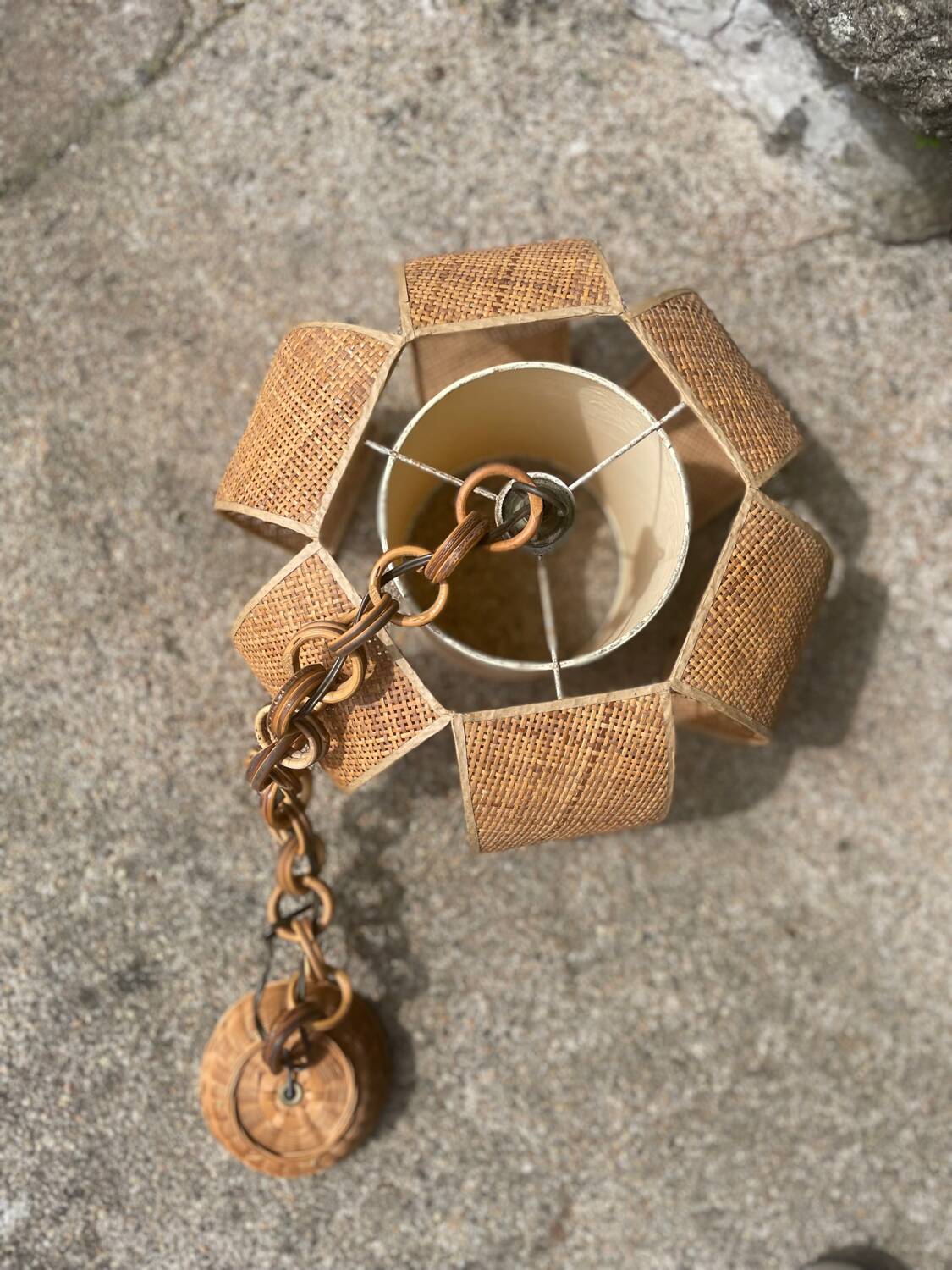 Rattan and cane suspension 70´