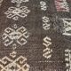 Vintage turkish kilim cushion cover , 55 x 55 cm