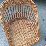 Fauteuils rotin enfant