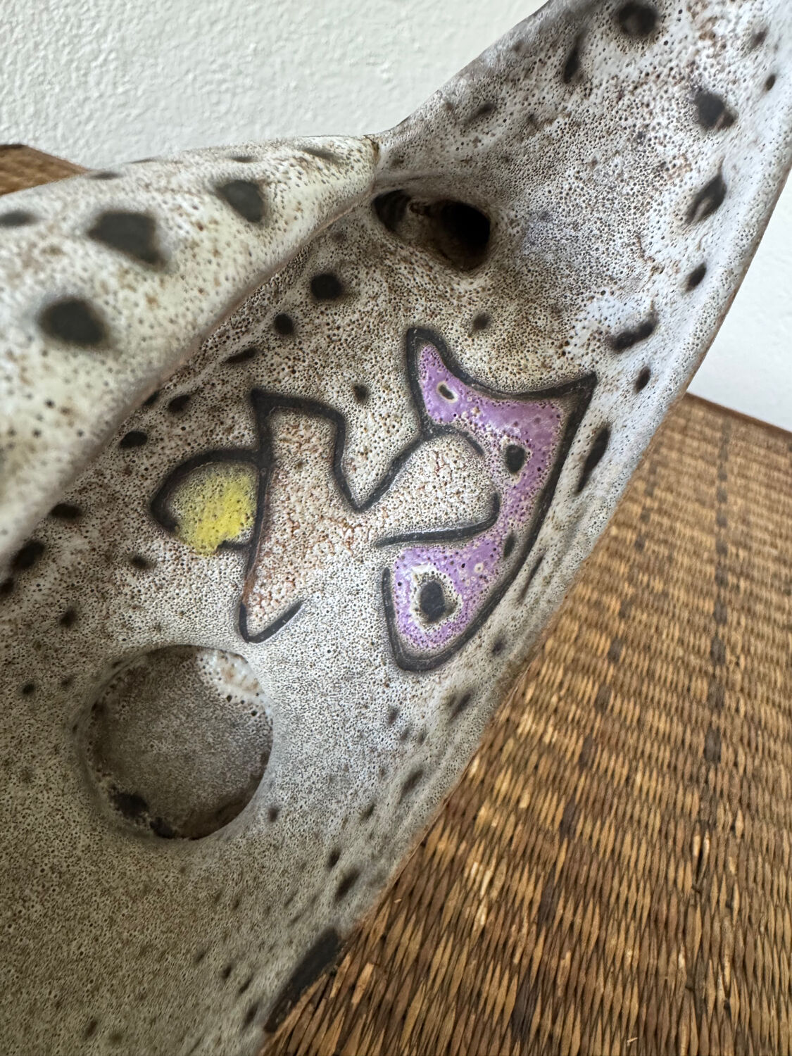 Ceramic vide poche Vallauris Bessone 1960s