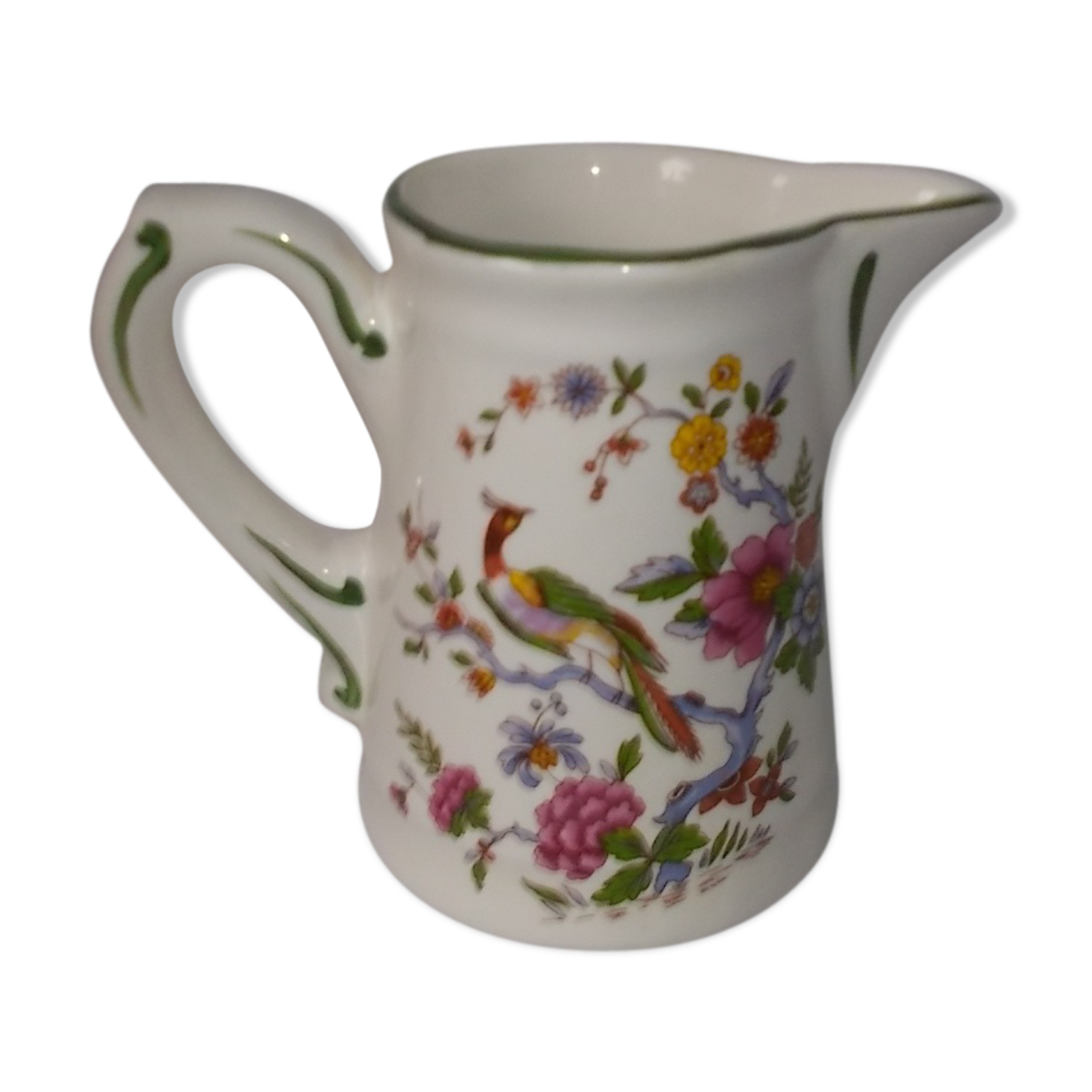 Peacock decorative pitcher