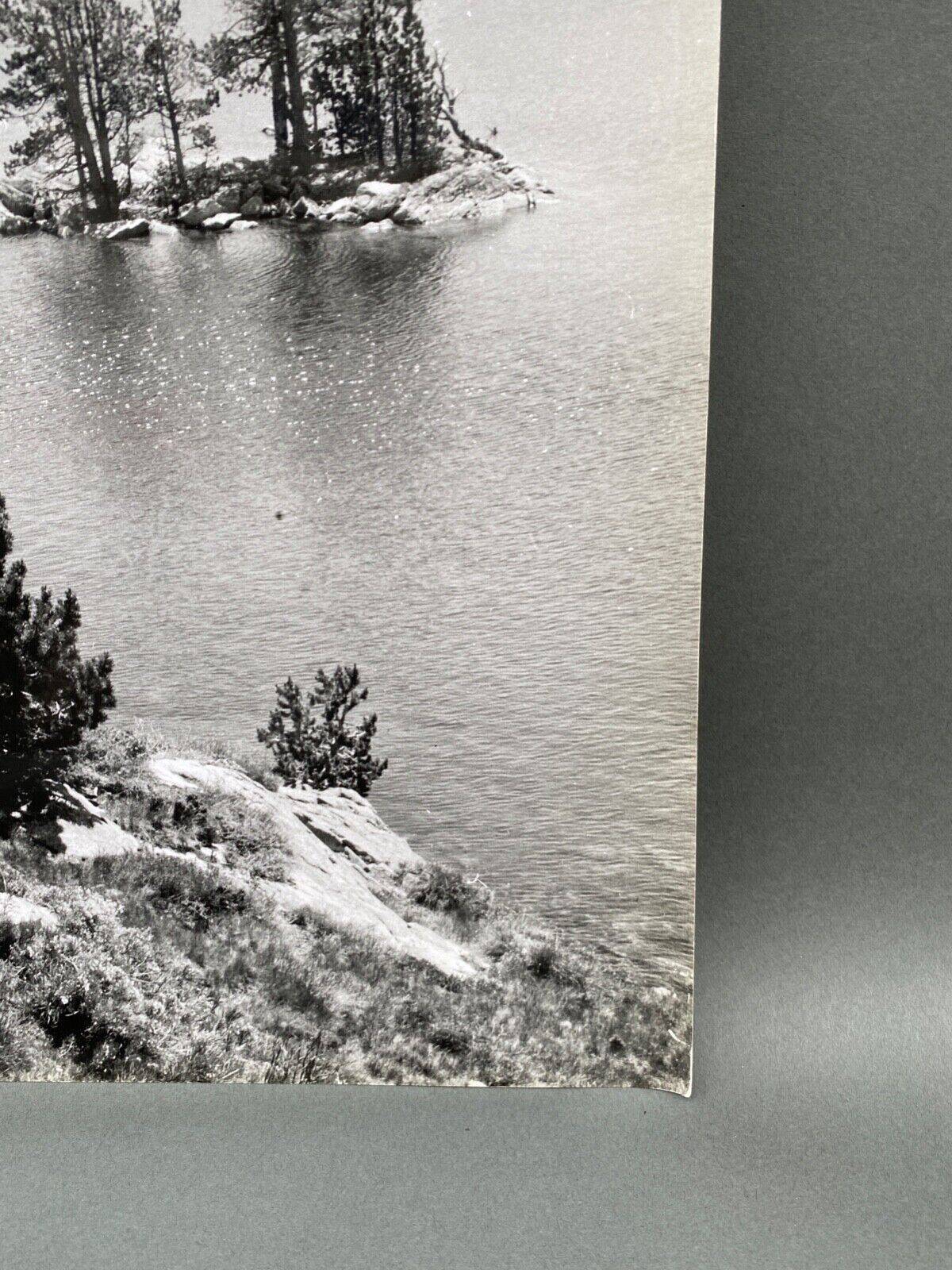 Silver gelatin photograph by Bernard Darot, By the Lake, 20th century