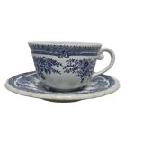 Lunéville earthenware solo tea cup 20th century